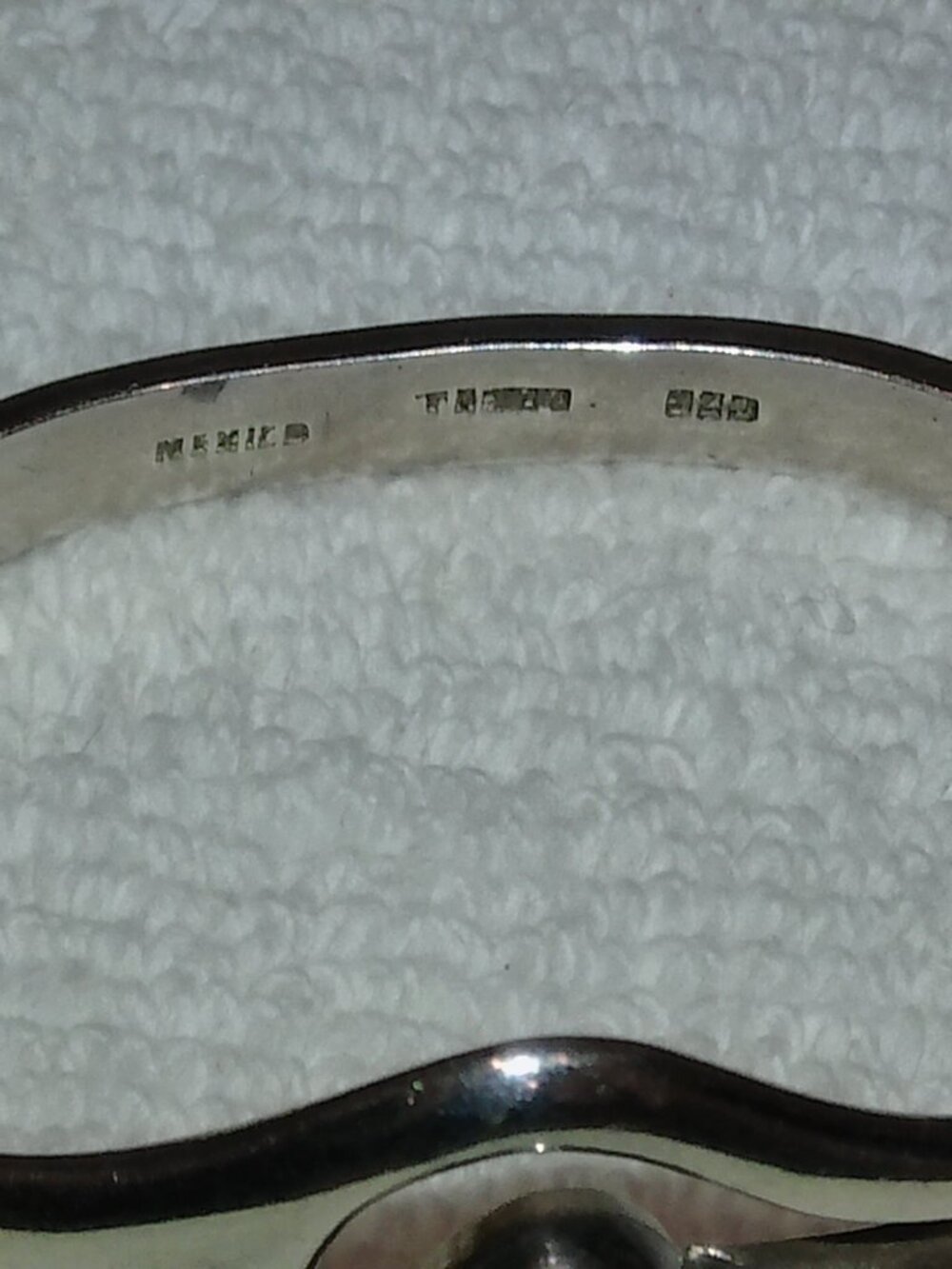 Vintage Taxco Sterling Oval Cut Turquoise Cuff Bracelet EXCELLENT CONDITION! - Picture 8 of 12